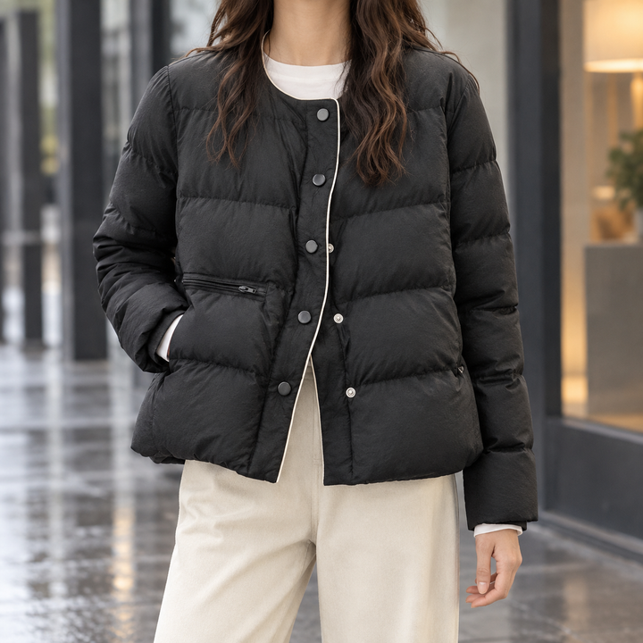 Ashley-Sage Quilted Jacket