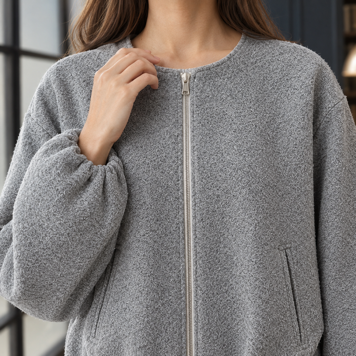 Ophelia-June Balloon Sleeve Jacket
