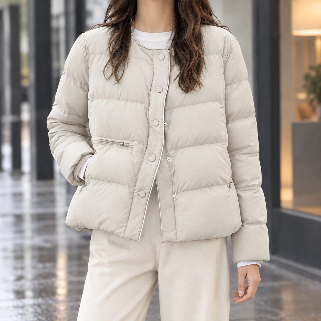 Ashley-Sage Quilted Jacket