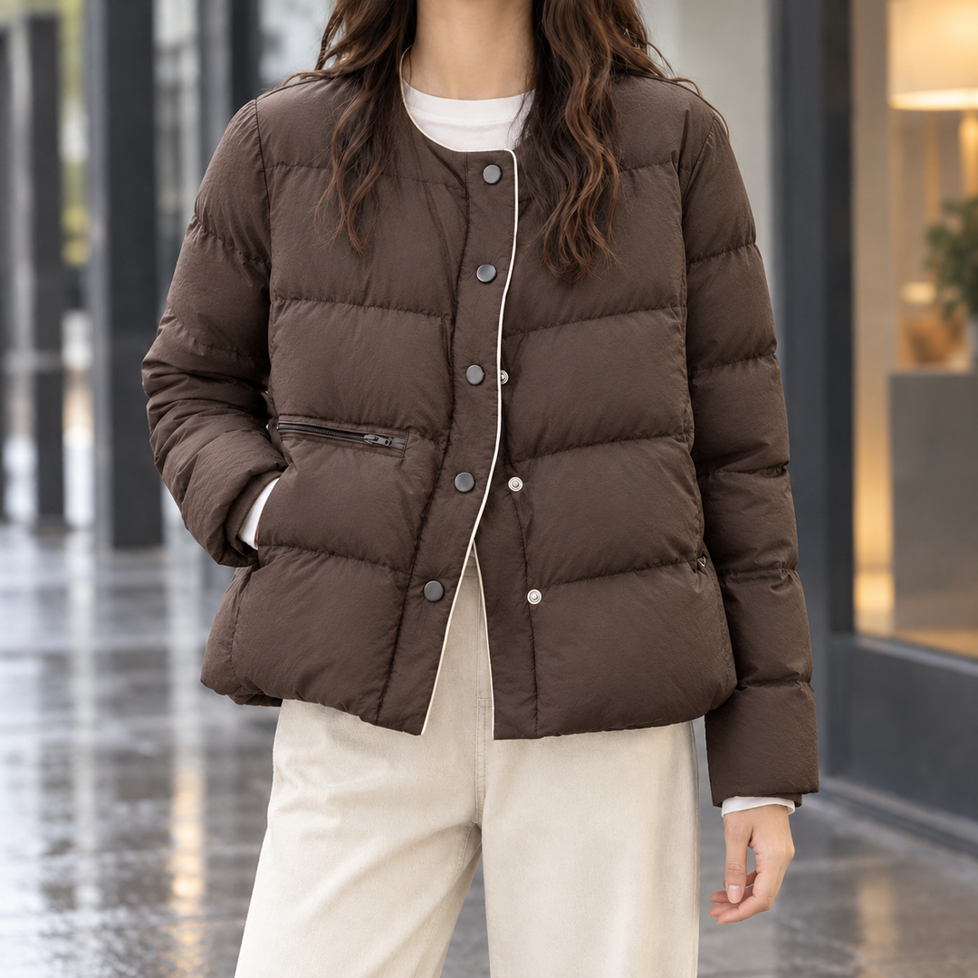 Ashley-Sage Quilted Jacket