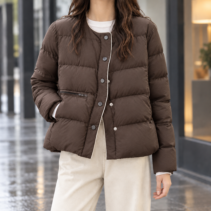 Ashley-Sage Quilted Jacket