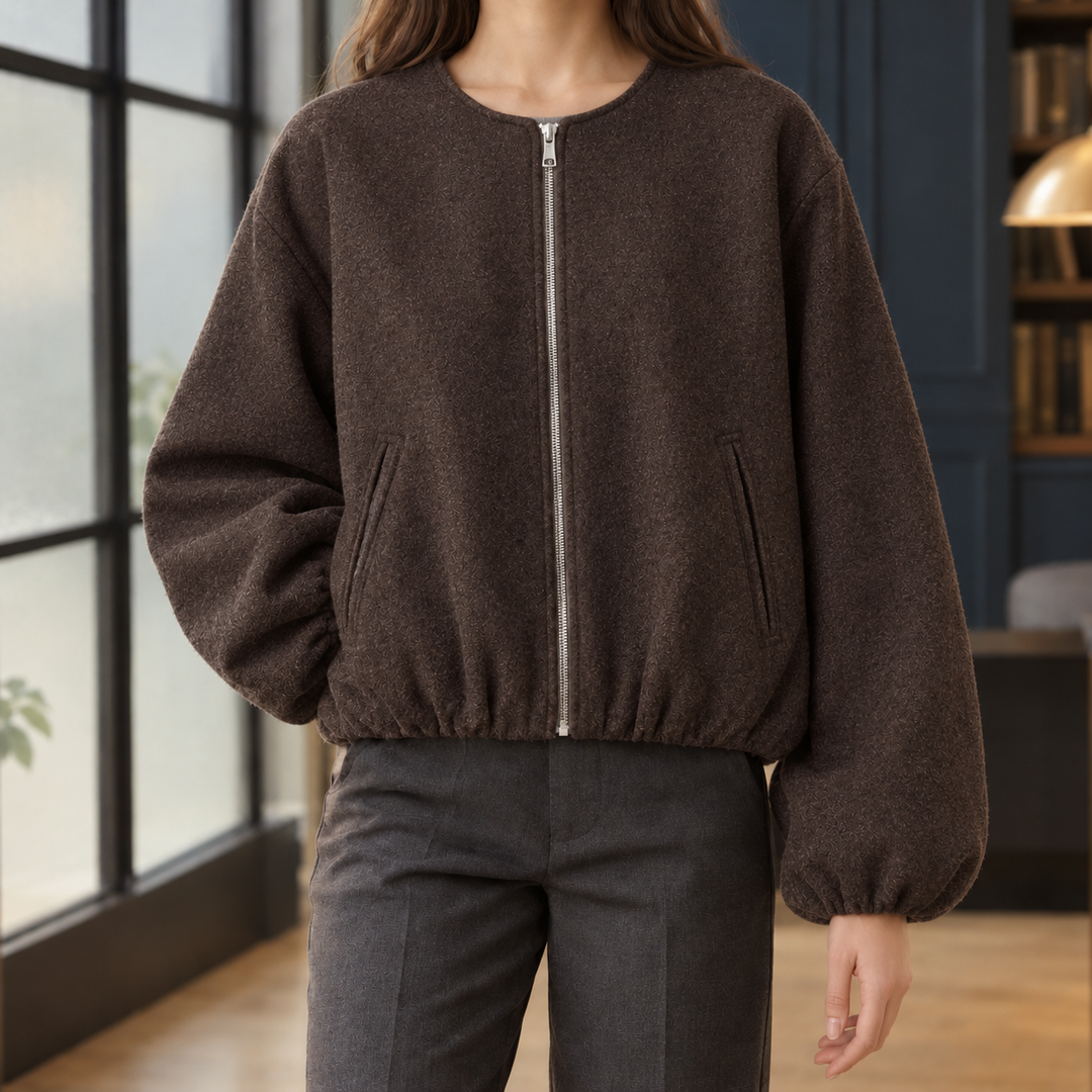 Ophelia-June Balloon Sleeve Jacket
